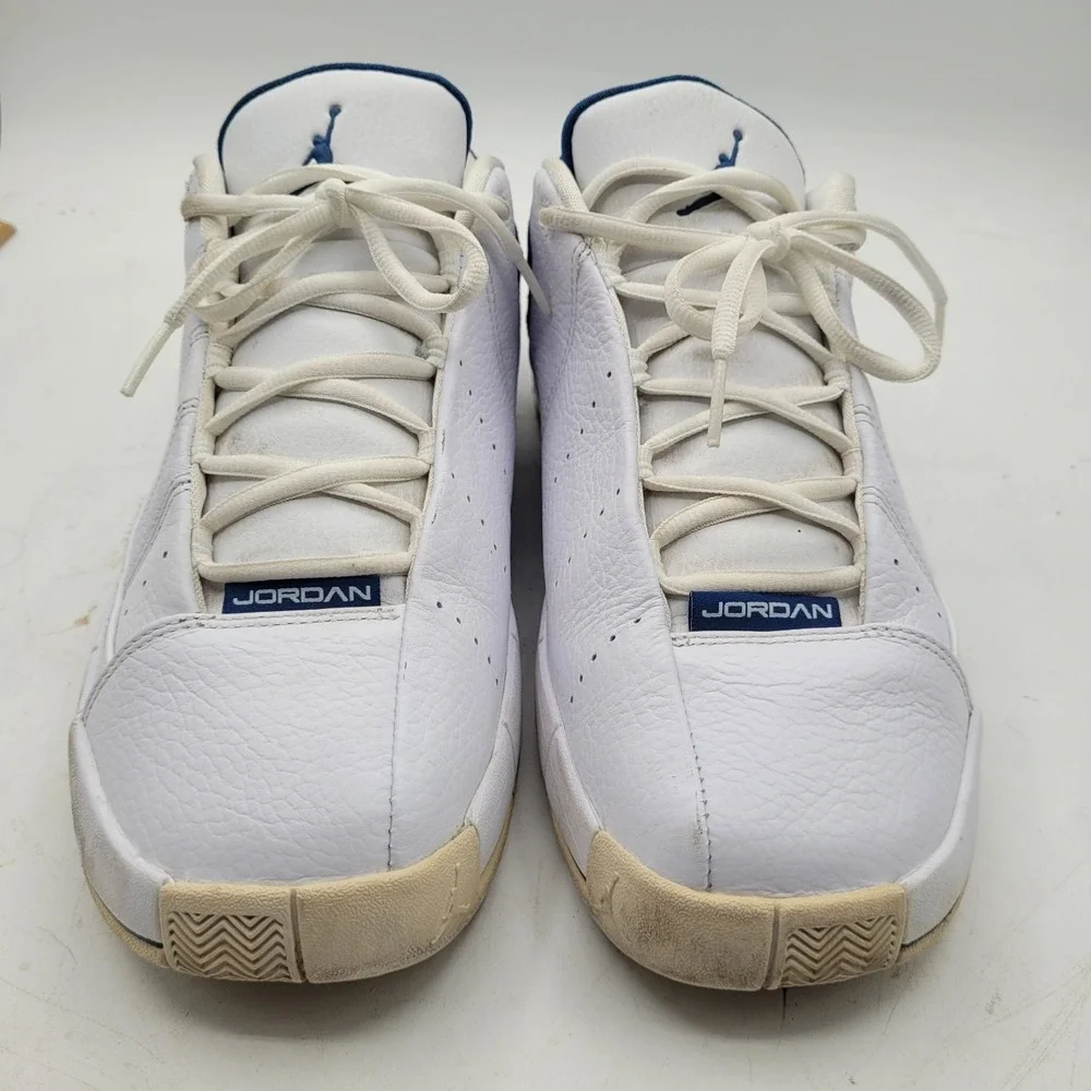 Nike Jordan Basketball Shoes- 2010 - White Leather - 395468-109 - Men's Size: 10